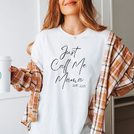 Gepersonaliseerde Moeder Shirt, Nieuwe Moeder Shir T-shirt