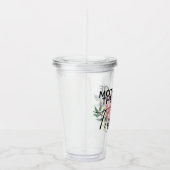Gepersonaliseerde moeder van de Bride Acryl Drinkbeker (Rechts)