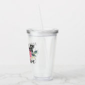 Gepersonaliseerde moeder van de Bride Acryl Drinkbeker (Links)