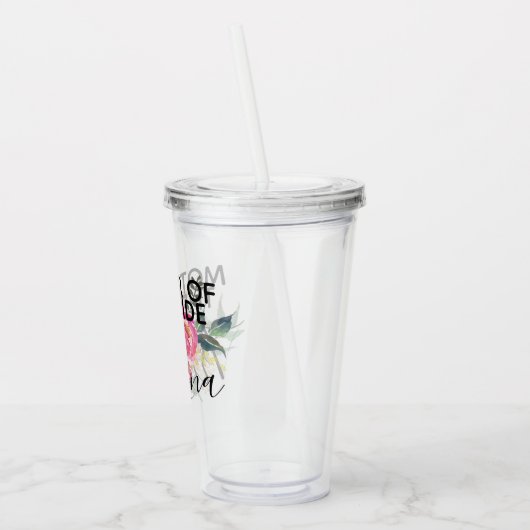 Gepersonaliseerde moeder van de Bride Acryl Drinkbeker (Links)