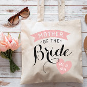 Gepersonaliseerde moeder van de Bride Tote Bag