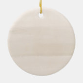 Gepersonaliseerde moeder van de groom Geometric Fl Keramisch Ornament (Achterkant)