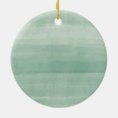 Gepersonaliseerde Moeder van de Groom White Floral Keramisch Ornament (Achterkant)