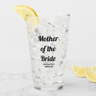Gepersonaliseerde moeder van het bridglas glas