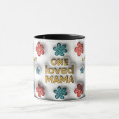 Gepersonaliseerde Moederdag "3D-effect" Mok (Midden)