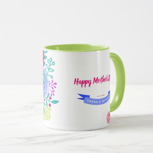 Gepersonaliseerde Moederdag Beste Mam ooit Mok (Voorkant rechts)