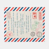 Gepersonaliseerde Moederdag Cadeau - Deken voor mo (Voorkant (Horizontaal))