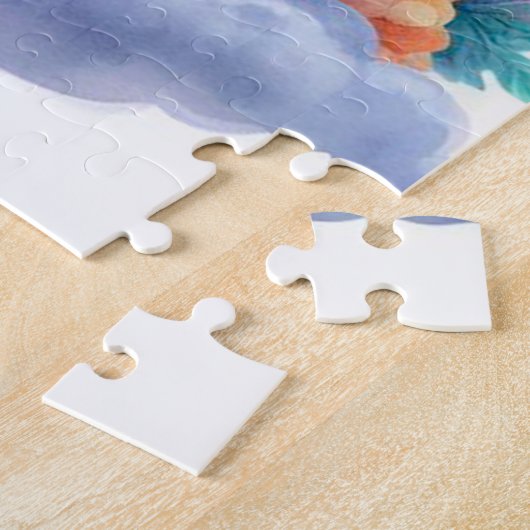 Gepersonaliseerde moederdag cadeau met olifant bab legpuzzel (Zijkant)