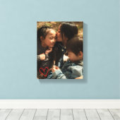 Gepersonaliseerde Moederdag Canvas (Insitu (Houten vloer))