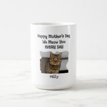 Gepersonaliseerde Moederdag Cat Mok