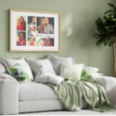 Gepersonaliseerde Moederdag Custom Photo Collage Poster