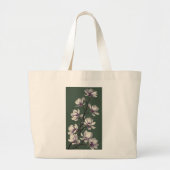 Gepersonaliseerde Moederdag Flower Canvas tas (Voorkant)