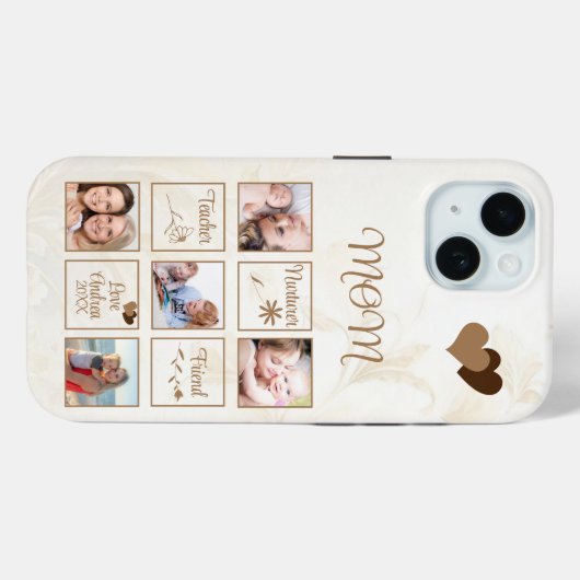 Gepersonaliseerde  Moederdag Foto Case-Mate iPhone Case (Achterkant (horizontaal))