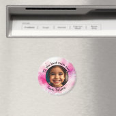Gepersonaliseerde Moederdag-fotonaam Keepsake Magneet (Insitu (Vaatwasser))