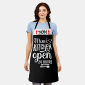 Gepersonaliseerde Moederdag Gift Unieke keuken Sch Schort (Gedragen)