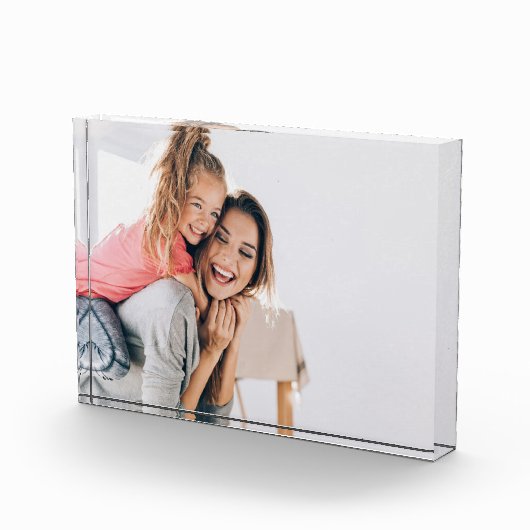 Gepersonaliseerde Moederdag Gift voor Moeder Gift  Fotoblokken (Rechts)