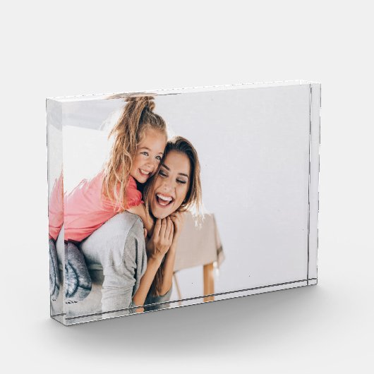 Gepersonaliseerde Moederdag Gift voor Moeder Gift Fotoblokken (Links)