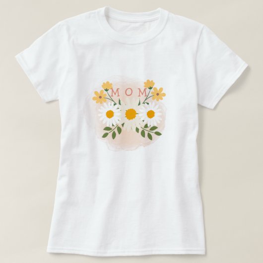 Gepersonaliseerde moederdag moeder T-Shirt (Design voorkant)