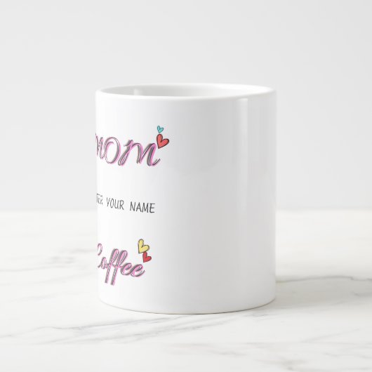 Gepersonaliseerde Moederdag Mok – Custom Gift voor (Voorkant)