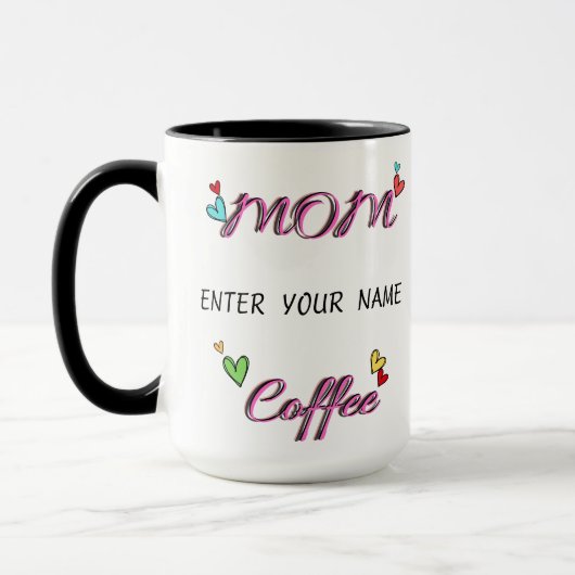 Gepersonaliseerde Moederdag Mok – Custom Gift voor (Links)