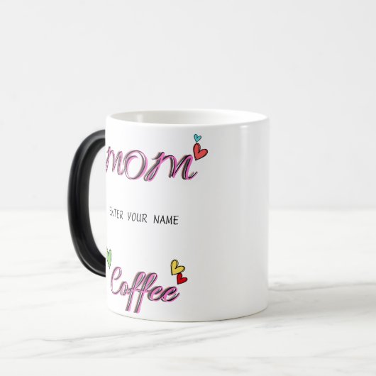 Gepersonaliseerde Moederdag Mok – Custom Gift voor (Voorkant links)