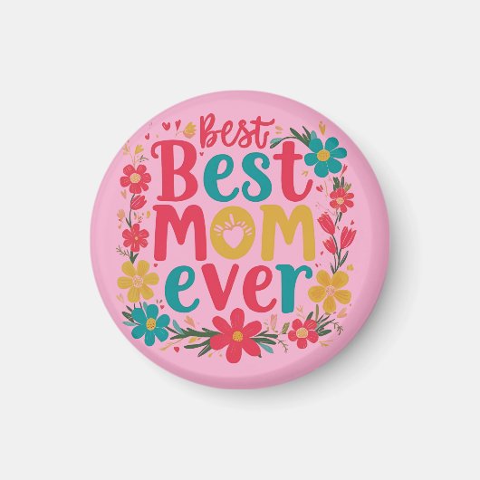 Gepersonaliseerde Moederdag Mok – Custom Gift voor Magneet (Voorkant)