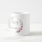 Gepersonaliseerde Moederdag Mok – Custom Name & He (Voorkant links)