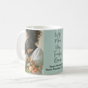 Gepersonaliseerde Moederdag-Mok met aangepaste fot Koffiemok