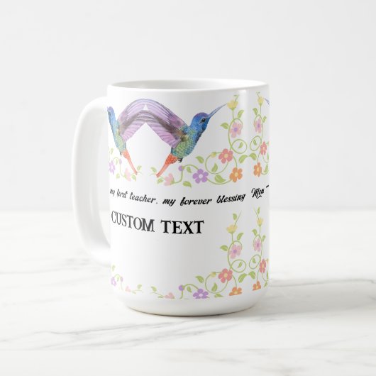 GEPERSONALISEERDE MOEDERDAG NAAM MOK (Voorkant links)