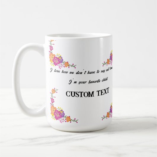 GEPERSONALISEERDE MOEDERDAG NAAM MOK (Links)