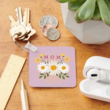 Gepersonaliseerde moederdag Sleutelhanger