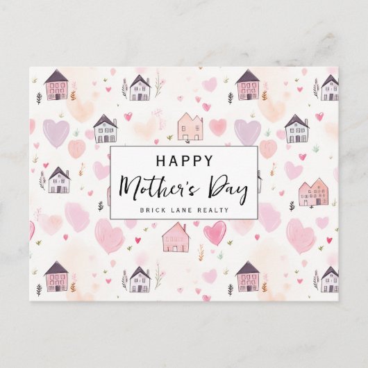 Gepersonaliseerde Moederdag Vastgoedlandbouw Feestdagenkaart (Voorkant)