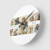 Gepersonaliseerde Moederdag wandklok (Hoek)