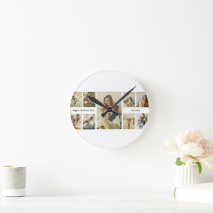 Gepersonaliseerde Moederdag wandklok
