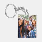 Gepersonaliseerde Moederdag "We houden van je moed Sleutelhanger (Voorkant Links)