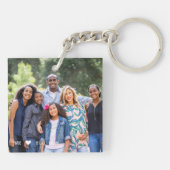 Gepersonaliseerde Moederdag "We houden van je moed Sleutelhanger (Achterkant)