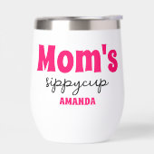 Gepersonaliseerde Moeder's Sippy Cup Wijn Tumbler (Links)