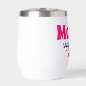 Gepersonaliseerde Moeder's Sippy Cup Wijn Tumbler (Voorkant)