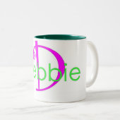 Gepersonaliseerde Mok "Debbie" (Voorkant rechts)