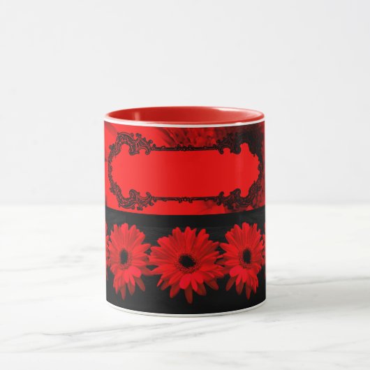 Gepersonaliseerde Mok Gerbera Daisy (Midden)