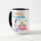 Gepersonaliseerde Mok Kindergarten (Voorkant links)