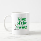 Gepersonaliseerde Mok "Koning van de Swing" (Links)