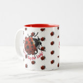 Gepersonaliseerde Mok Ladybug (Voorkant links)