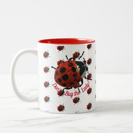 Gepersonaliseerde Mok Ladybug (Links)