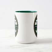 Gepersonaliseerde Mok met twee-toonrondleiding (Center)