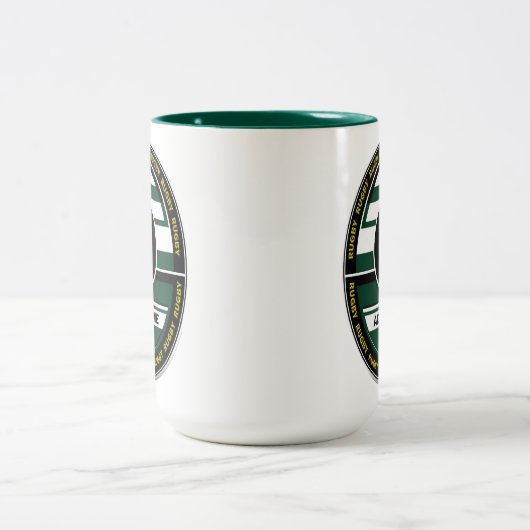 Gepersonaliseerde Mok met twee-toonrondleiding (Center)