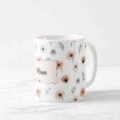 Gepersonaliseerde mok, op maat gemaakte mok, Mok m (Voorkant rechts)