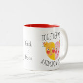 Gepersonaliseerde mok - Samen zijn we een Koninkri (Voorkant rechts)