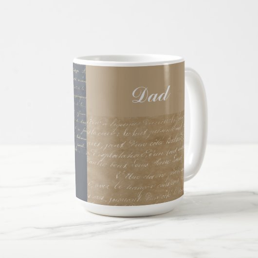 Gepersonaliseerde mok - script ontwerp (Voorkant rechts)