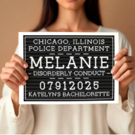 Gepersonaliseerde Mok Shot Tekens, Verjaardagsfees Poster